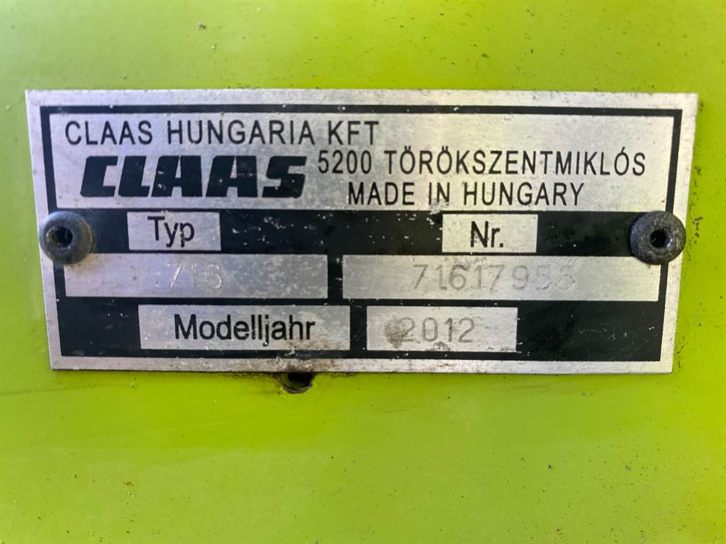 2012 CLAAS LEXION 750 TT