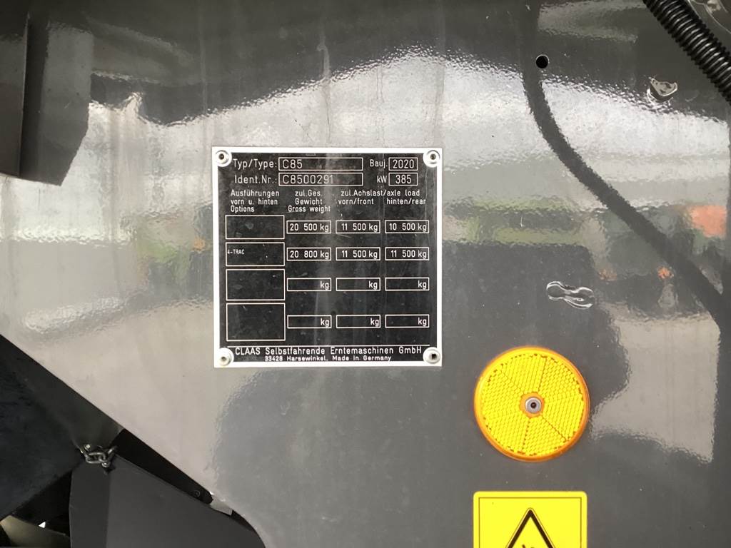 2020 CLAAS LEXION 7700