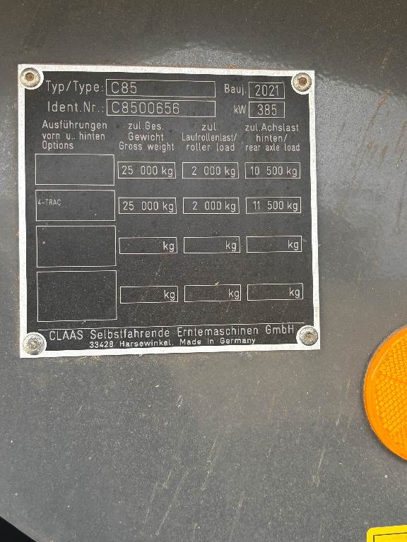 2021 CLAAS LEXION 7700 TT image 7