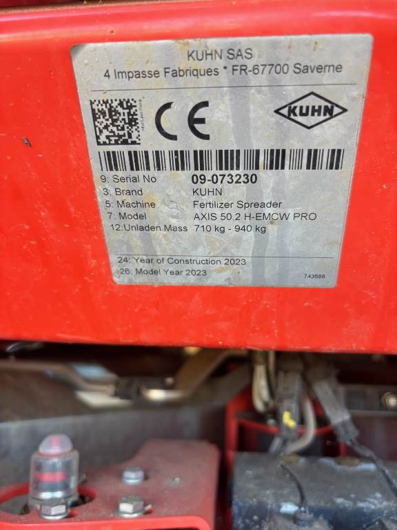 2023 Kuhn Axis 50.2 image 2