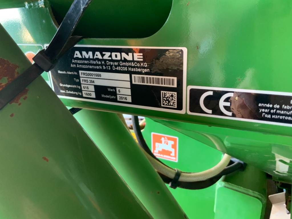 2018 AMAZONE FRS 204 image 5