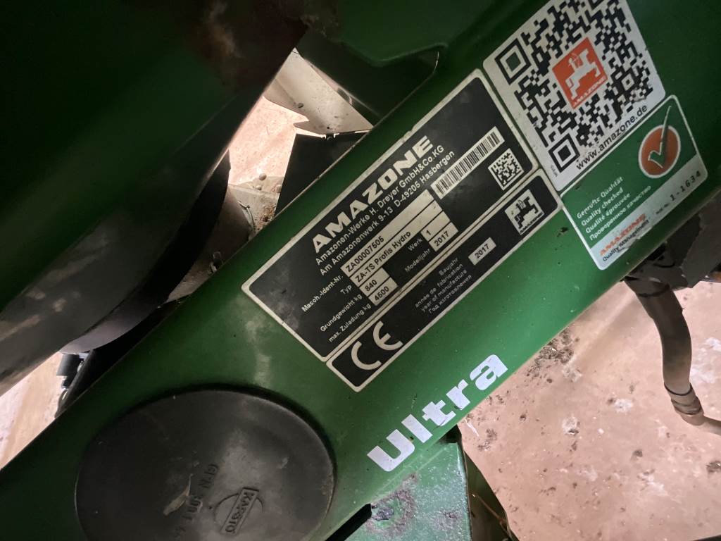 2017 Amazone ZA-TS Ultra Profis Hydro image 3